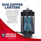Spear & Jackson UV Lantern Poison Free & Insect Killer Bug Zapper, UV Light Lamp, Kills Flies, Midges and Mosquitoes_8502234_4