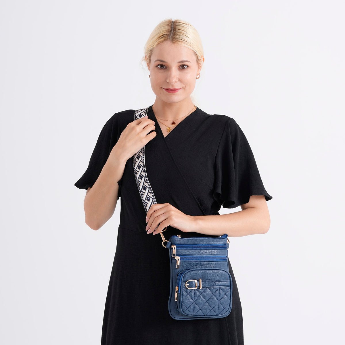 Crossbody Bag (Size - One Size) - Navy V32657416 2