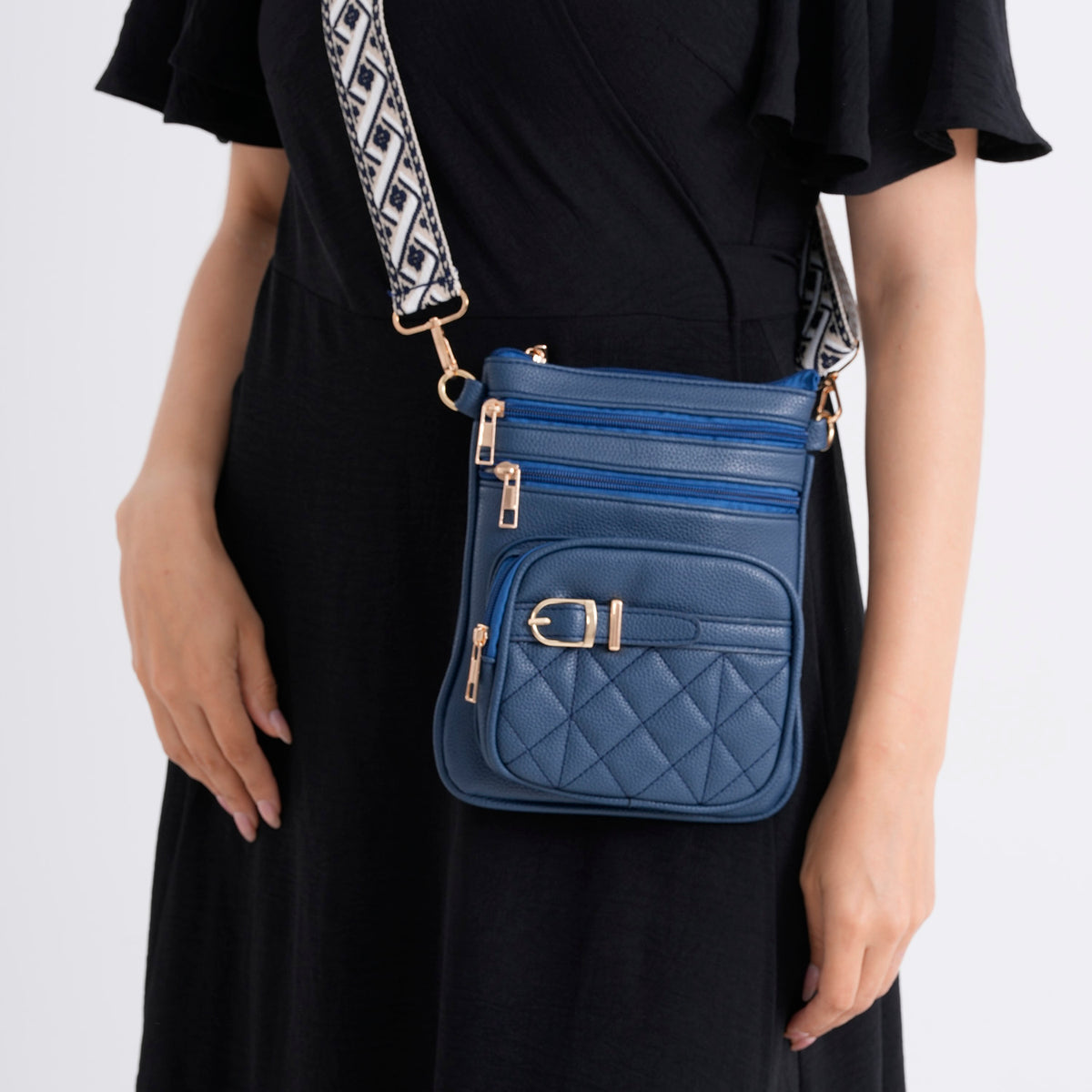 Crossbody Bag (Size - One Size) - Navy V32657416 3