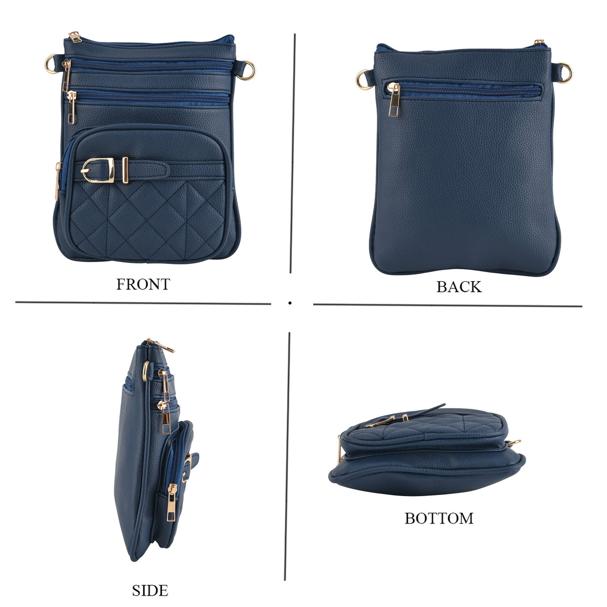 Crossbody Bag (Size - One Size) - Navy V32657416 4