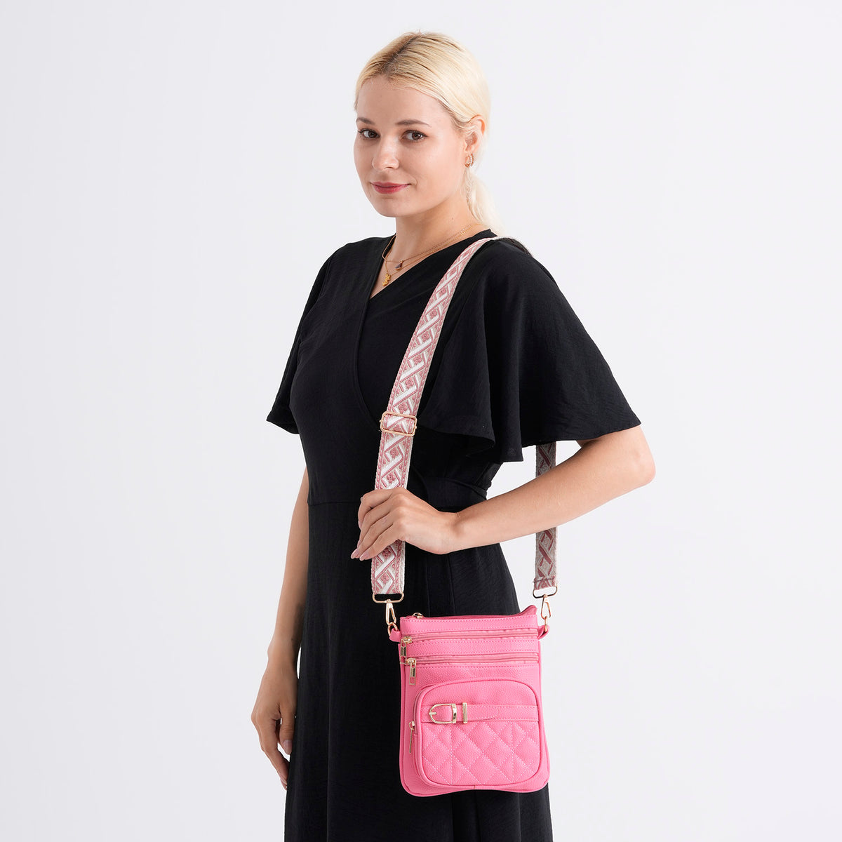 Crossbody Bag (Size - One Size) - Rose Pink V32576356 2