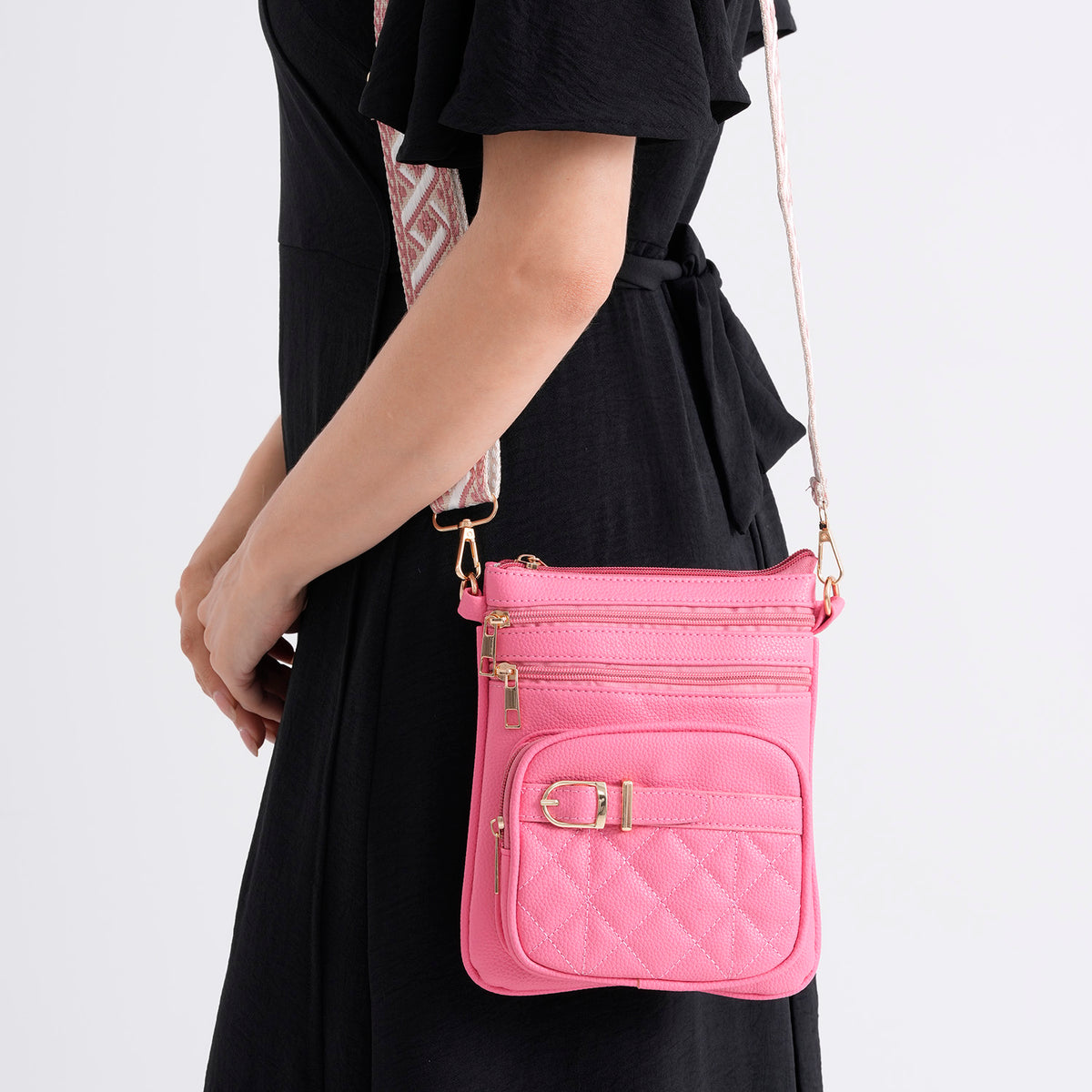 Crossbody Bag (Size - One Size) - Rose Pink V32576356 3