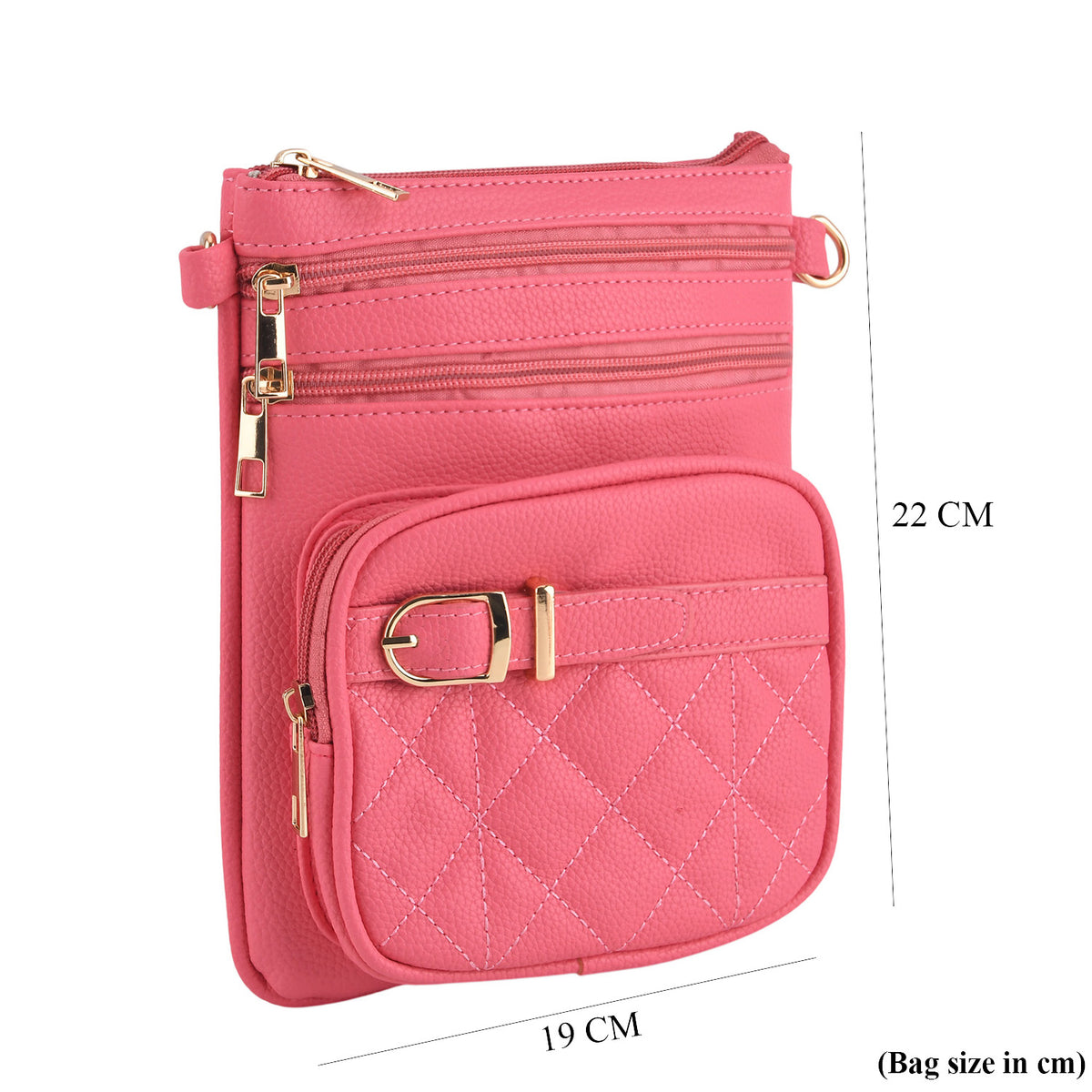 Crossbody Bag (Size - One Size) - Rose Pink V32576356 7