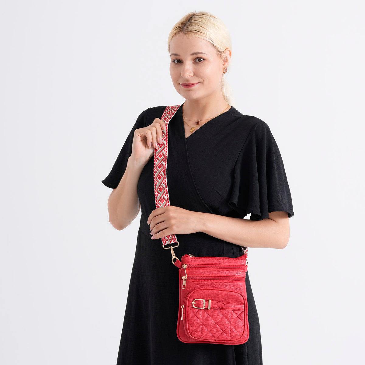 Crossbody Bag (Size - One Size) - Red V32603216 2