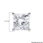Luxuriant - 9K White Gold SGL Certified Lab Grown Diamond (VS/E-F) Solitaire Stud Push Post Earring 2.07 Ct._8502592_7
