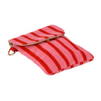 Striped Pattern Phone Sling Bag With Adjustable Shoulder Strap - Pink & Red_8503230_6