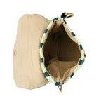 Striped Pattern Phone Sling Bag With Adjustable Shoulder Strap - Light & Dark Green_8503234_5