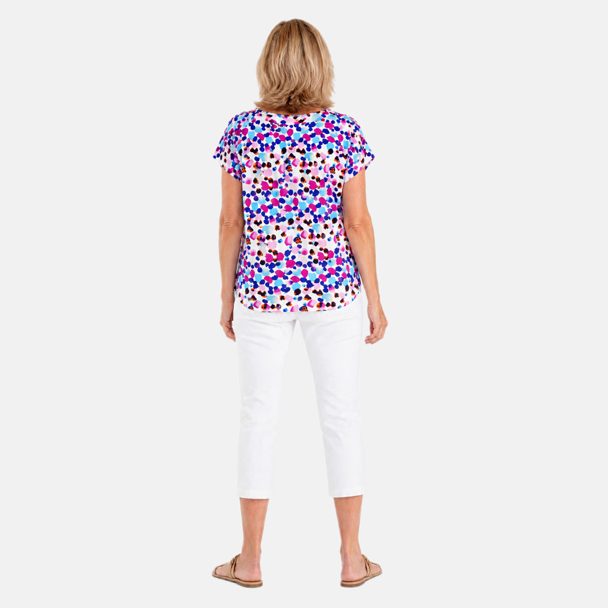 pure and nature Tee (Size - Small) - Pink V32679843 1