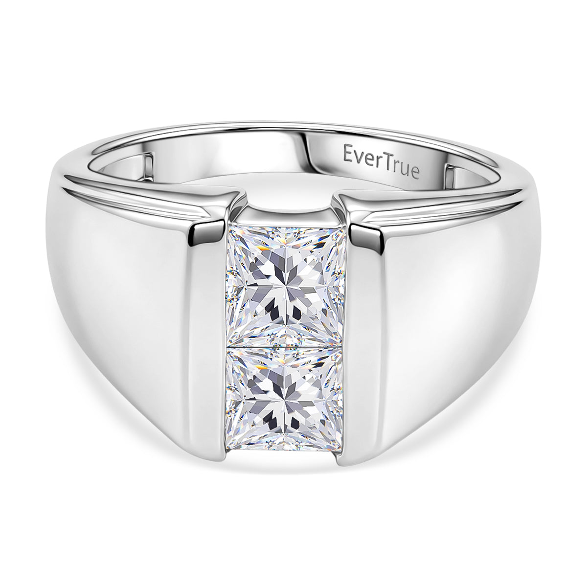 EverTrue - White Cubic Zirconia Band Ring 1.85 Ct. V32515418 0
