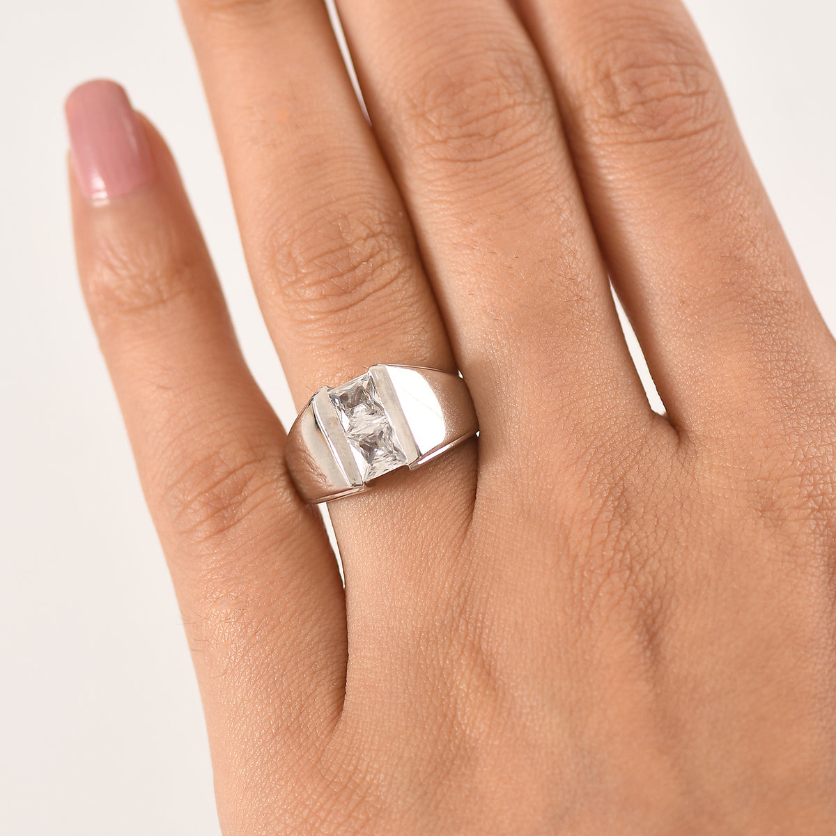 EverTrue - White Cubic Zirconia Band Ring 1.85 Ct. V32515418 2