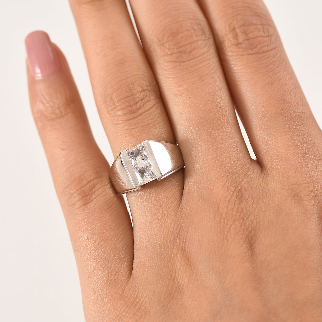 EverTrue - White Cubic Zirconia Band Ring 1.85 Ct._8503662_1