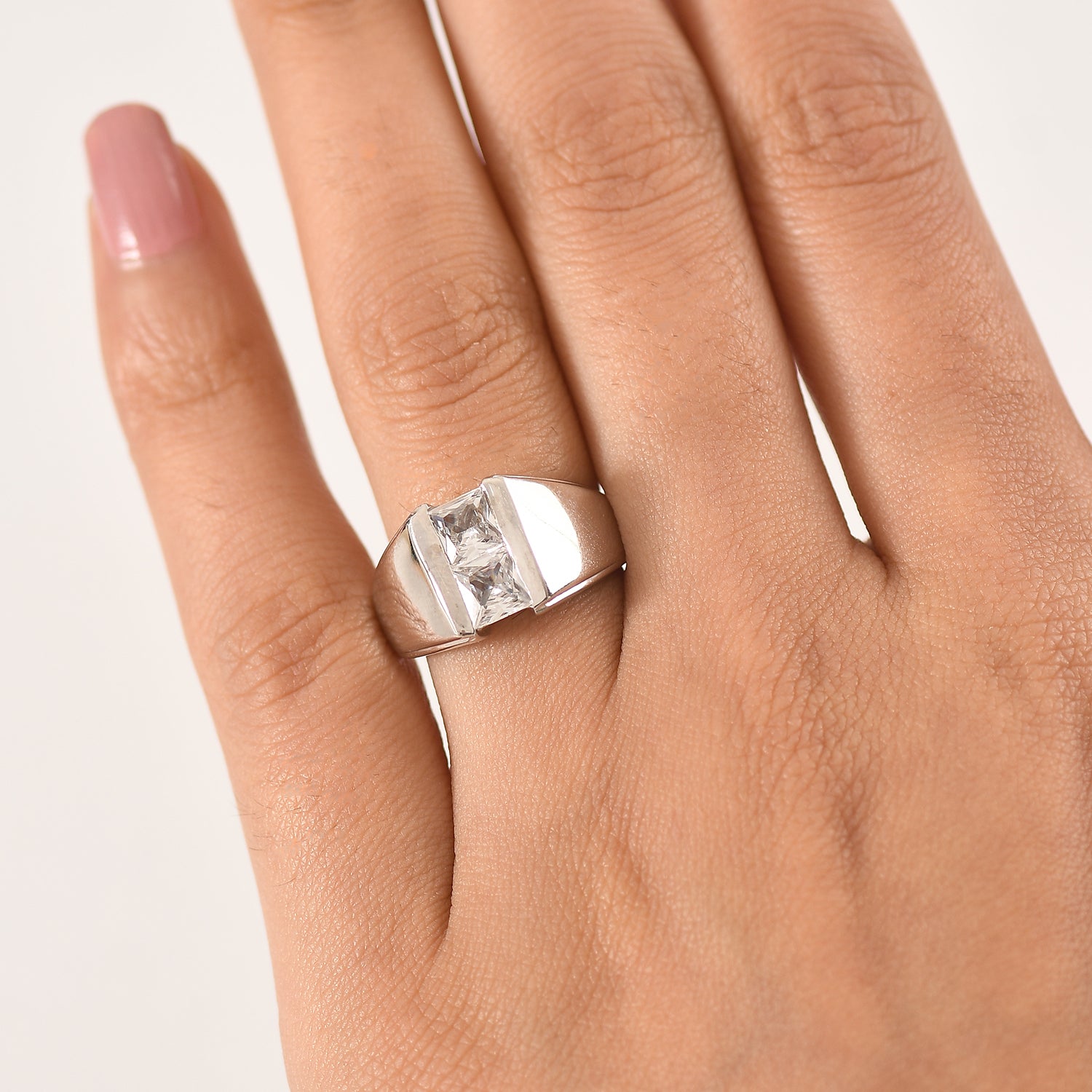 EverTrue - White Cubic Zirconia Band Ring 1.85 Ct. V32515019 2