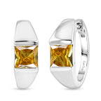 EverTrue - Yellow Cubic Zirconia Full Hoop Earring 3.50 Ct._8503742