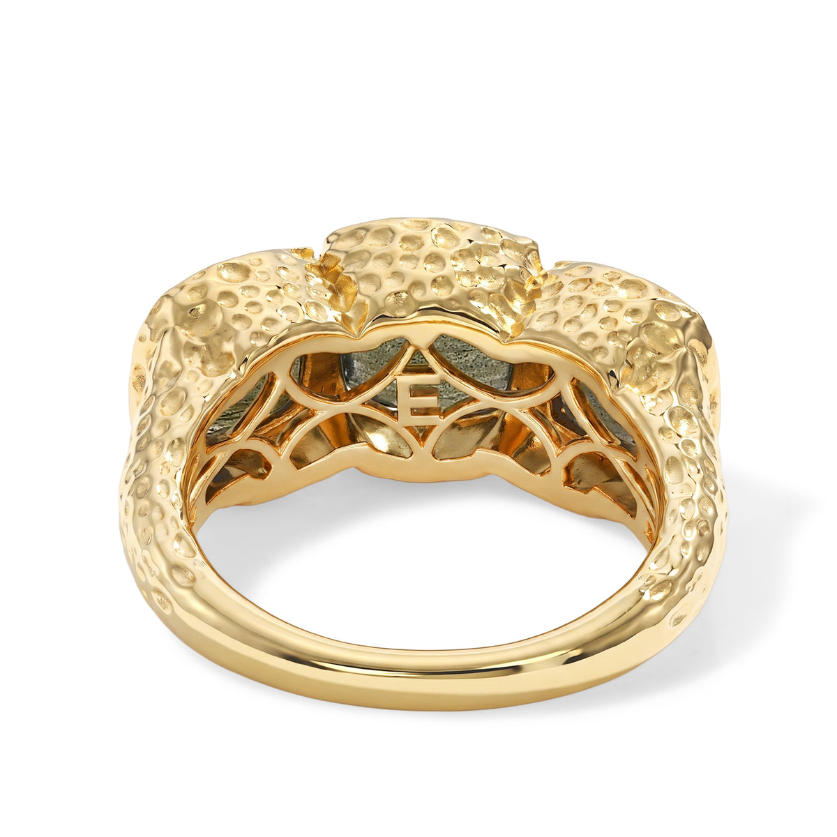 EverTrue - Labradorite Trilogy Ring in Yellow Gold Tone 3.16 Ct. 8503845 3