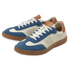 Lotus Frapporta Women Leather Retro Style Lace-Up Casual Shoes (Size 6) - Blue Multi_8504076_1