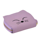 Leather Patterned Wallet (Size 10x9x2 ) - Purple_8504776_7