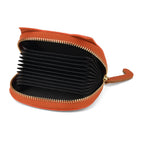 Genuine Leather RFID Blocking Novelty Cat Wallet - Orange_8504780_5