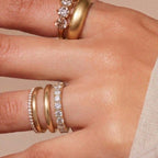 Luxuriant 9K Yellow Gold SGL Certified VS-E/F Lab Grown Diamond  Band Ring 2.07 Ct,_8505574_4