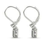 D'Joy Mystic Topaz & White Zircon Solitaire Lever Back Earring in Platinum Overlay Sterling Silver 1.50 Ct._8505711_3