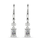 D'Joy Mystic Topaz & White Zircon Solitaire Lever Back Earring in Platinum Overlay Sterling Silver 1.50 Ct._8505711_4