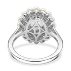 D'Joy Mystic Topaz, Fresh Water Pearl & White Zircon Ring in Rhodium Overlay Sterling Silver 3.85  Ct._8505713_4
