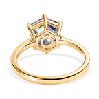 D'Joy Mystic Topaz Solitaire Ring in Yellow Gold Plated Sterling Silver 2.97 Ct._8505794_4