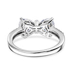 D'Joy Mystic Topaz & White Zircon Twin Sparkle Ring in Platinum Overlay Sterling Silver 1.98 Ct._8505866_4