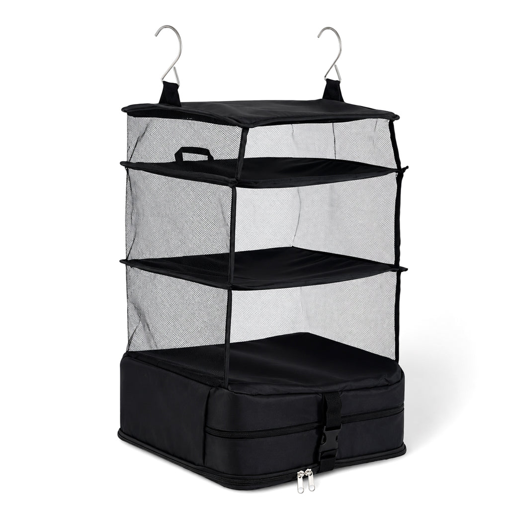 Patterned Storage Box (Size 30x22x5 cm) - Black_8506327
