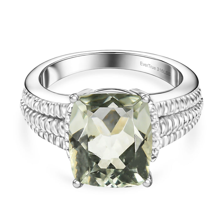Green Amethyst Solitaire Ring 3.98 Ct. 8507111 1
