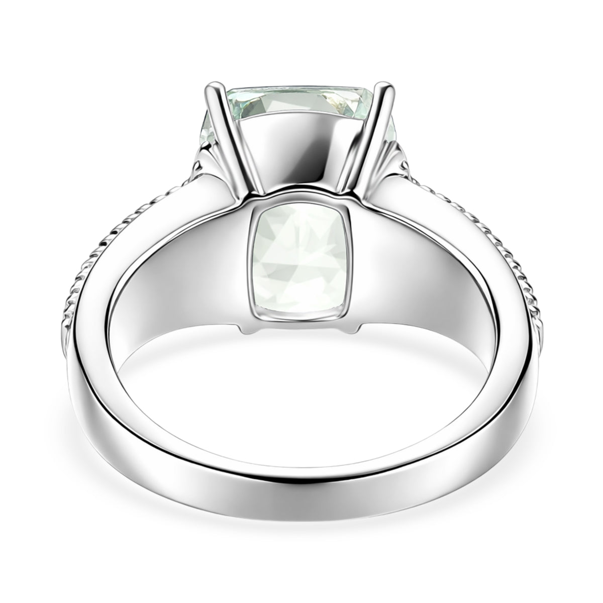 Green Amethyst Solitaire Ring 3.98 Ct. V32366835 5