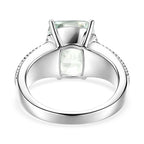 Green Amethyst Solitaire Ring 3.98 Ct._8507114_4