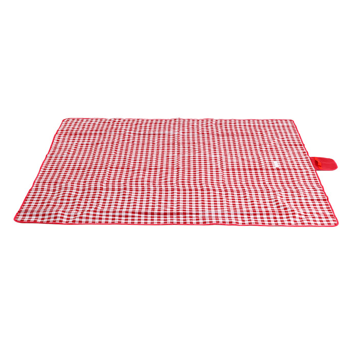 Waterproof And Moisture-Proof Picnic Mat (2 x 2M) - Red &amp; White 8508042 1