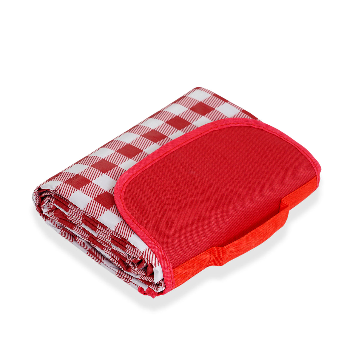 Waterproof And Moisture-Proof Picnic Mat (2 x 2M) - Red &amp; White 8508042 2