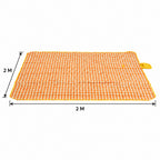 Waterproof And Moisture-Proof Picnic Mat (2 x 2M) - Yellow & Orange_8508043_5
