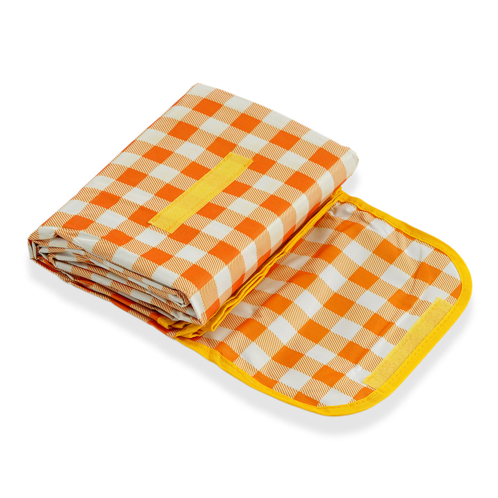 Waterproof And Moisture-Proof Picnic Mat (2 x 2M) - Yellow & Orange_8508043_6