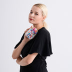 Multicolour Feather & Dreamcatcher Print RFID Card Wallet_8508209_2