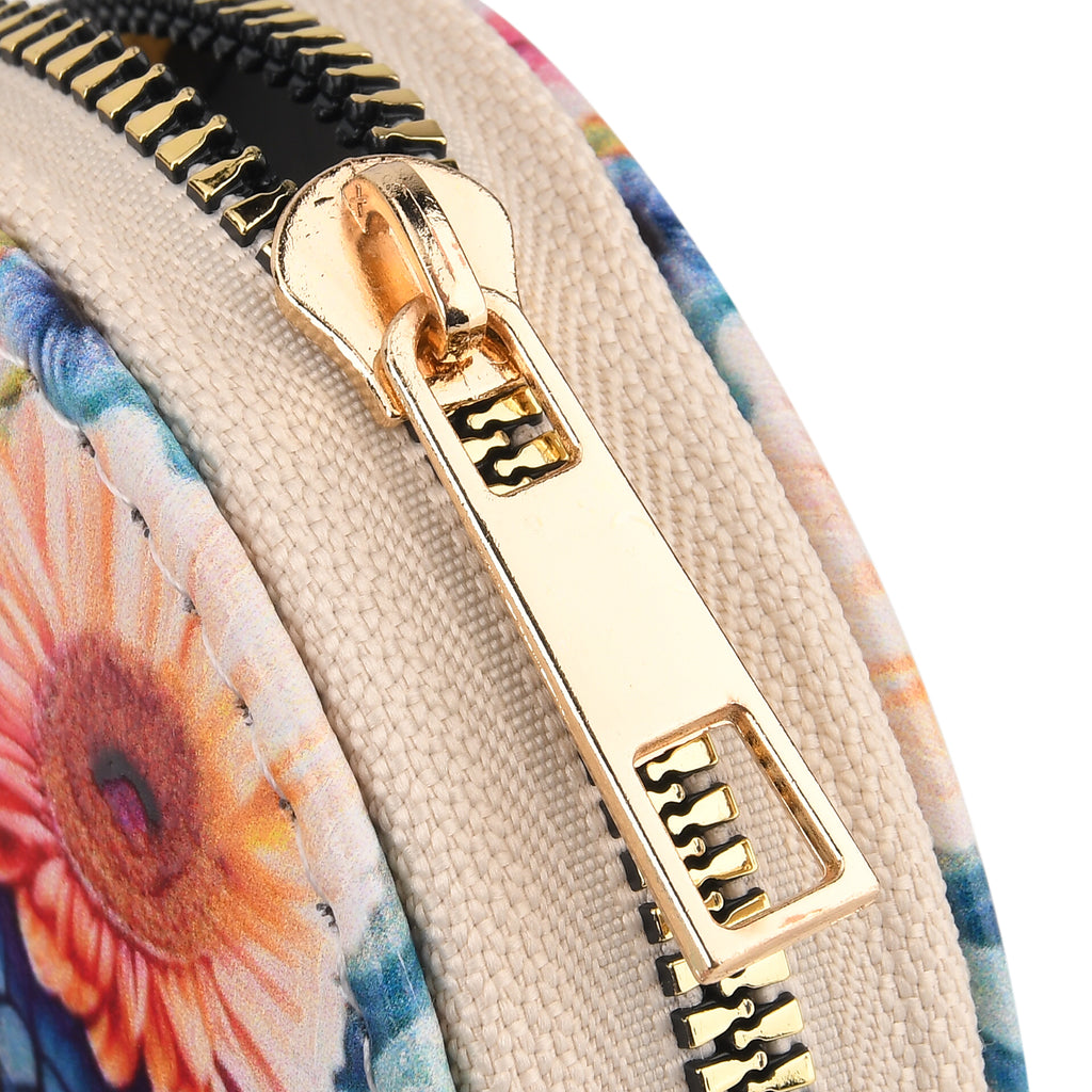 Multicolour Feather & Dreamcatcher Print RFID Card Wallet_8508209_6