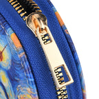 Eiffel Tower Starry Night Print RFID Card Wallet - Gold_8508210_6