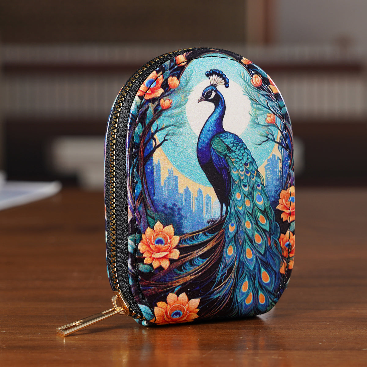 Peacock RFID Protected Card Wallet V32614001 2