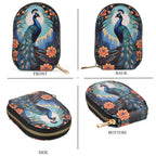 Peacock Print RFID Card Wallet - Teal_8508212_4