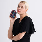 Bird and Flower Print RFID Card Wallet - Multi Colour_8508231_2