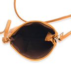 Womens RFID Blocking Sunflower Crossbody Sling Bag - Light Blue_8508250