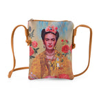Womens RFID Blocking Multi-colour Lady Crossbody Sling Bag - Yellow_8508251