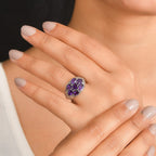 EverTrue Natural Zambian Amethyst Cluster Ring 3.03 Ct._8508983_1