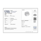Luxuriant - SGL Certified Lab Grown Diamond (SI/G-H) Cocktail Ring in Rhodium Overlay Sterling Silver 3.00 Ct._8509416_6