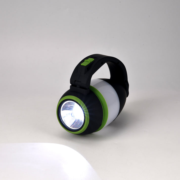 Multifunctional 5W Rechargeable LED Flashlight &amp; Power Bank - 2000mAh Battery Emergency Lantern &amp; Table Lamp - Green 8510026 2
