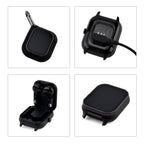 2 in 1 Integrated Wireless Earbuds Smartwatch Combo - Premium NFC Bluetooth Calling Watch with Heart Rate Blood Pressure Sleep Monitor Size 240mAh Battery 15 Day Lifetime - Black_8510068_7