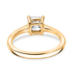 Luxuriant SI-G/H Lab Grown Diamond Solitaire Ring in 18K Vermeil Yellow Gold Plated Sterling Silver 1.02 Ct._8510270_4