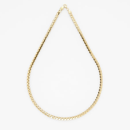 Maestro Collection - 9K Yellow Gold Necklace (Size - 20) with Ocean Wavelink, Gold Wt. 8.50 Gms V32646208 1
