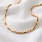 Maestro Collection - 9K Yellow Gold Necklace (Size - 20) with Ocean Wavelink, Gold Wt. 8.50 Gms_8510435_3